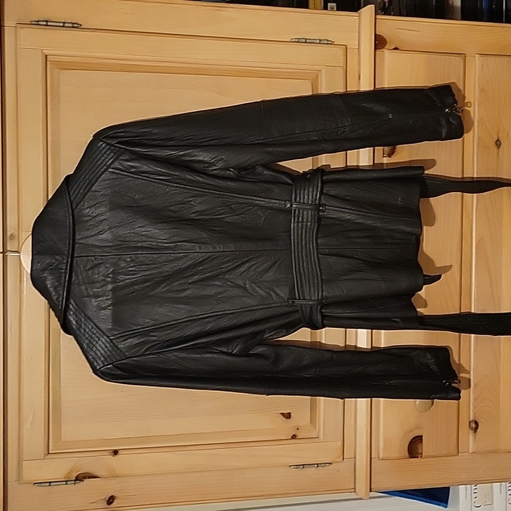 Kenneth Cole Leather Jacket - Picture 3 of 5